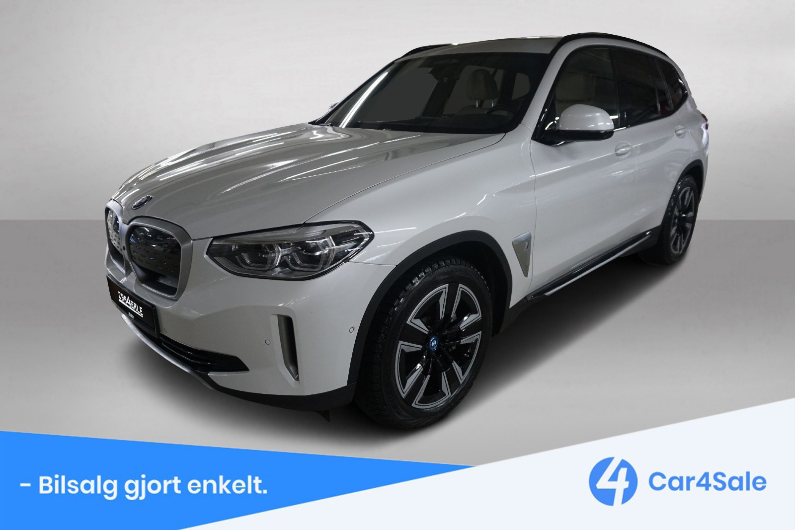 Forsidebilde av BMW iX3 2021 Fully Charged/ H&K/ Skinn/ Krok/ Pano/ HUD/ ACC/ DAB+