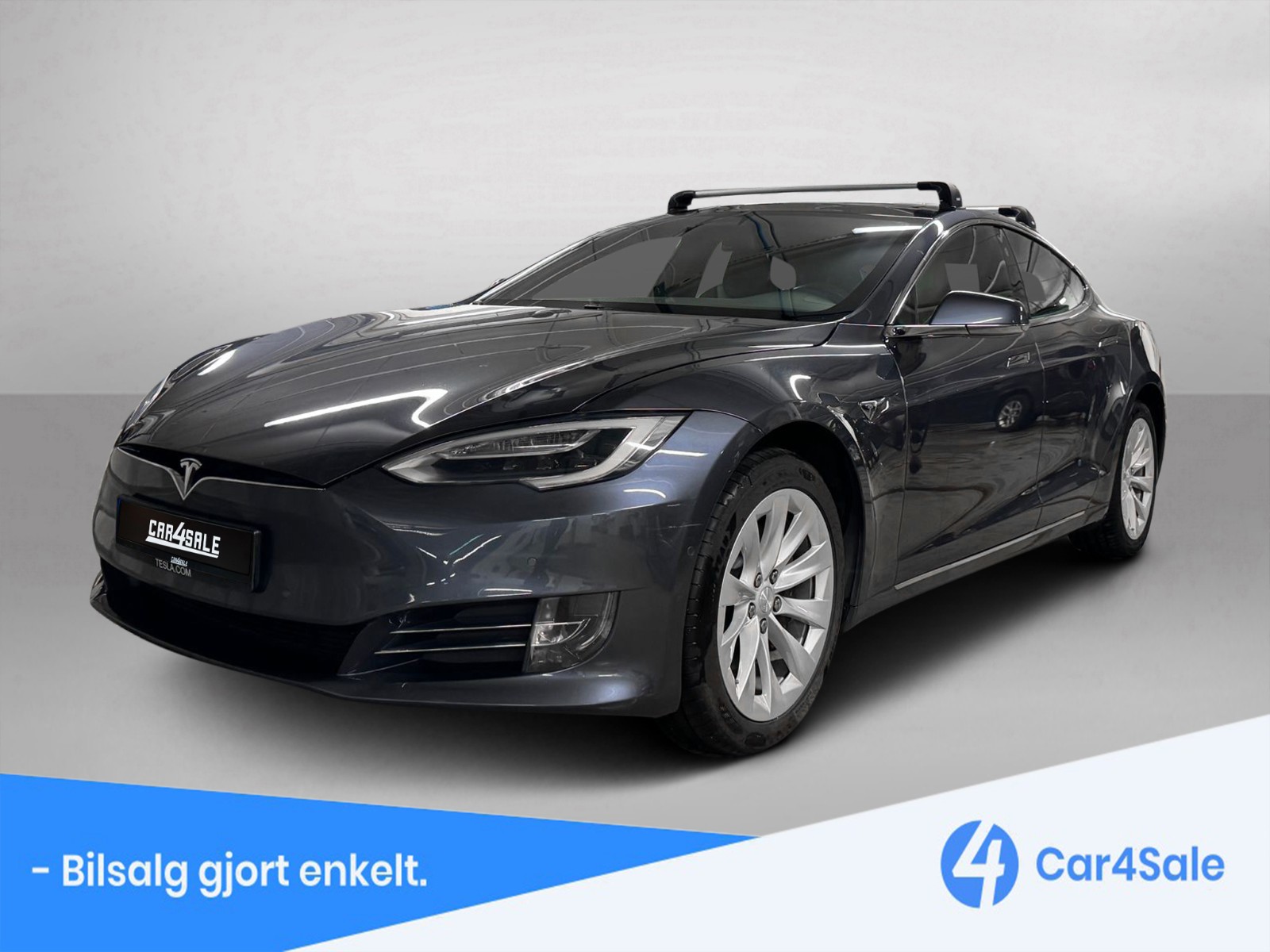 Forsidebilde av Tesla Model S 2018 75D 490km / Norsk / Soltak / Smart Luft / S+V / 1-Eier+