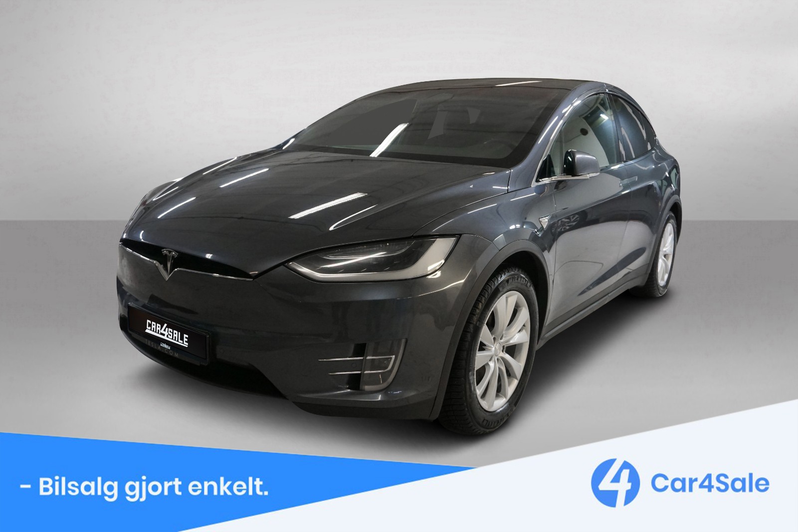 Forsidebilde av Tesla Model X 2017 75D 417km / EU25 / Autopilot / Krok / Luft/ 1-eier/ S+V
