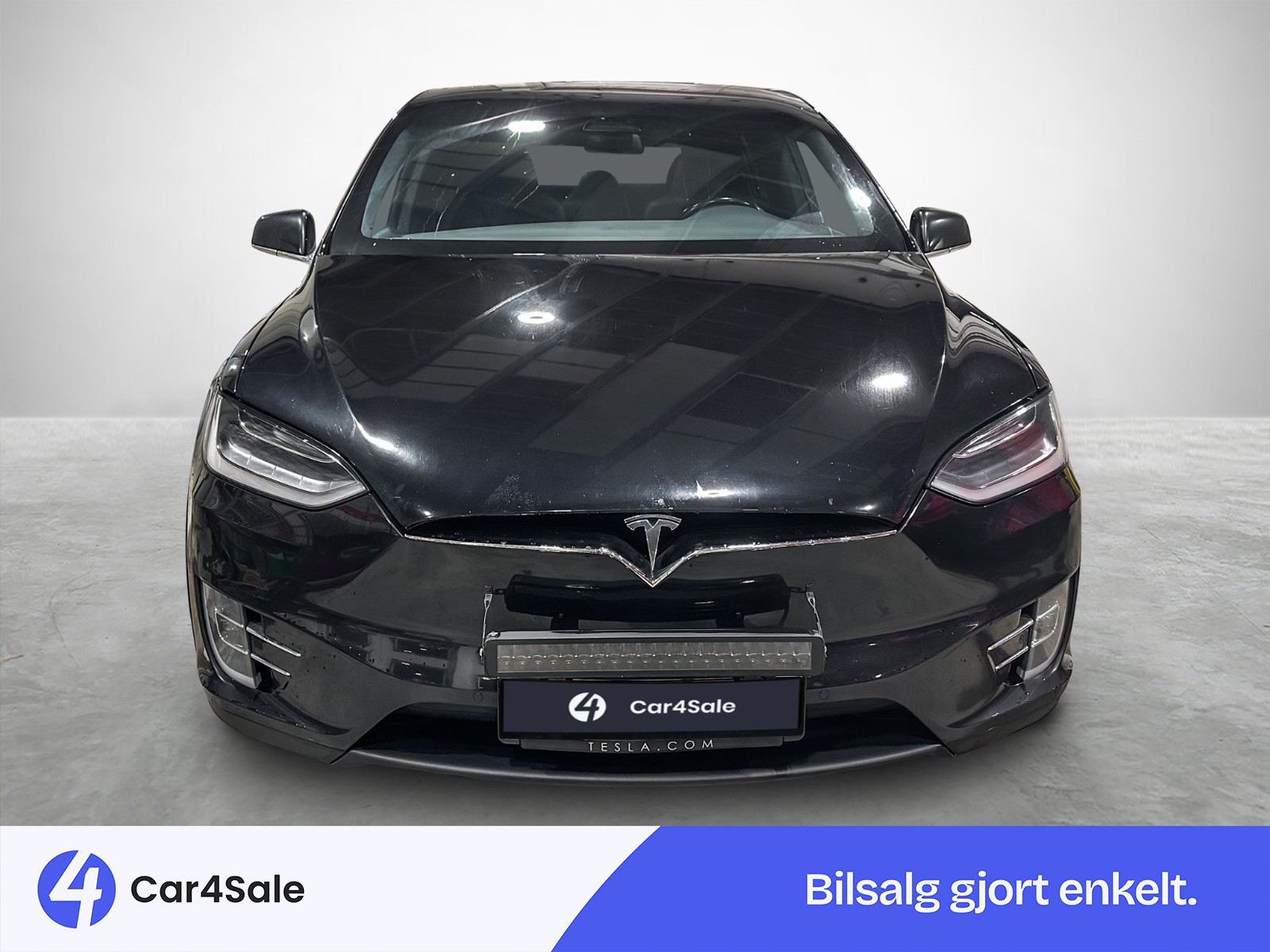 Forsidebilde av Tesla Model X 2018 100D / Skinn / HIFI / Vinter / CCS / AP / Krok / EU26++