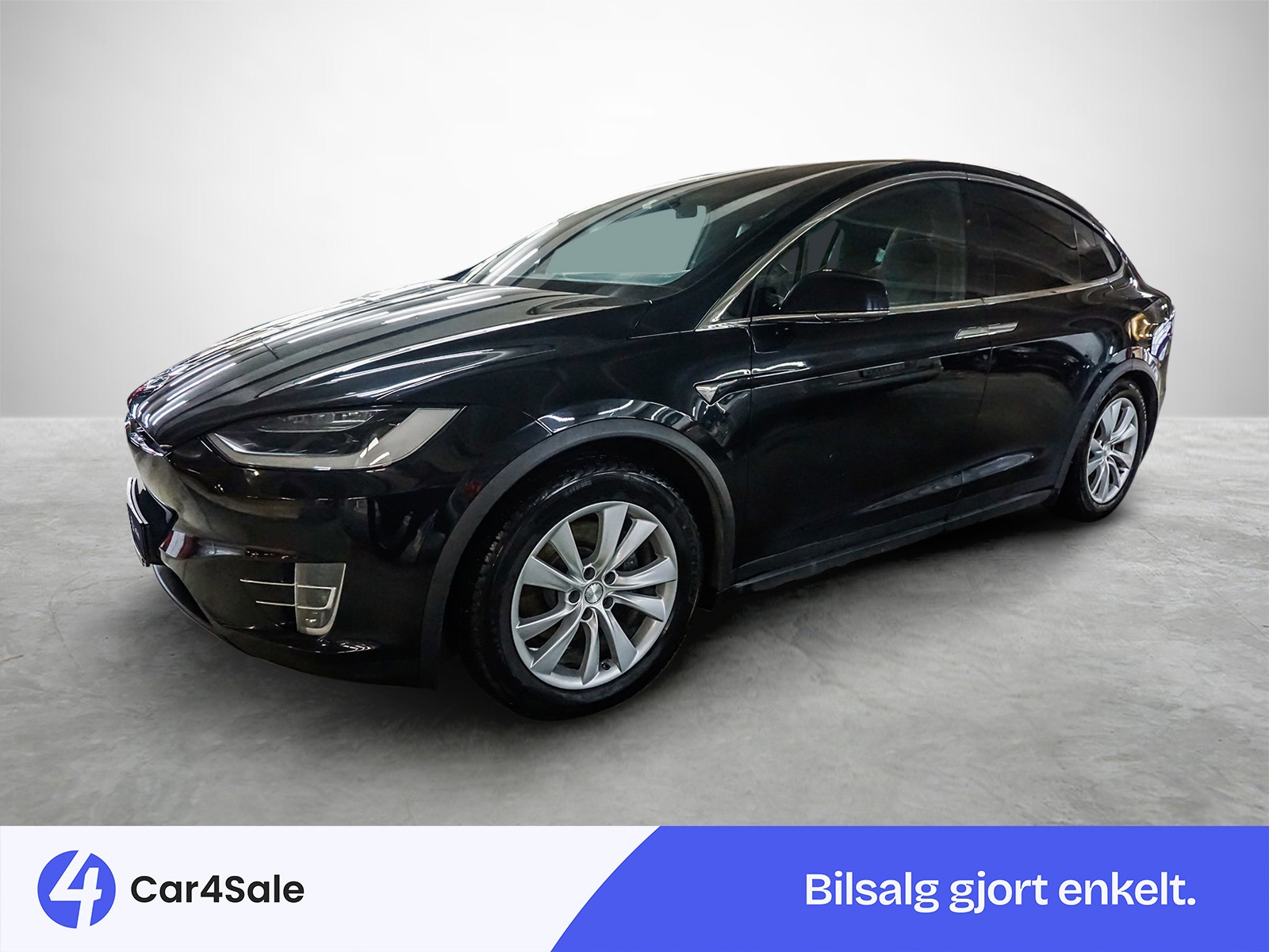 Forsidebilde av Tesla Model X 2017 75D 7-seter / EU 11.26 / Krok / P&#229;kostet / 1-eier/ Luft